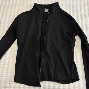 Black Zip-Up Jacket XS